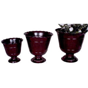 Maceta de flores decorativa de alta calidad, superventas, maceta de flores de Metal, decoración del hogar y decoración de jardín de Hotel - Product Image 1