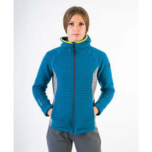 Presolana เสื้อฮู้ดมีซิปสำหรับผู้หญิง, เสื้อฮู้ดมีลายโลโก้ตามสั่งสำหรับฤดูใบไม้ร่วงฤดูหนาว - Product Image 1