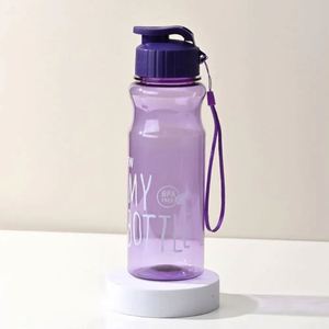 550ml Eco-Friendly Durable Reusable PET Sports Water <b>Bottle</b> Large Capacity Transparent Portable Outdoor Camping Gift Classic - Product Image 5