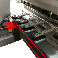 Presse plieuse CNC hybride à économie d'énergie 100T3200 avec système Delem DA66T, 4 axes, machine à plier les tôles métalliques hydraulique