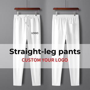 กางเกงผ้าไอซ์ซิลค์บางพิเศษระบายอากาศได้ดีแห้งเร็วสำหรับกีฬากลางแจ้งในฤดูร้อนกางเกงวิ่ง XL แบบลำลอง - Product Image 2