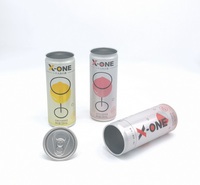 Boîtes de conserve en métal pour boissons gazeuses de 250 ml, 330 ml, 500 ml, 12 oz, étiquette privée OEM, impression personnalisée en couleur, emballage en aluminium pour boissons et bière