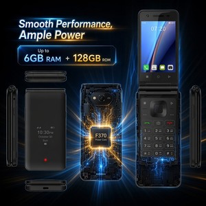 Telefono Flip Kosher a Doppio Schermo 3.54 Pollici 326PPI con Tastiera Ebraica e Yiddish, 4G VoLTE Senza Internet, Telefono Minimalista Sicuro per Chiamate e Messaggi - Product Image 3