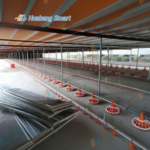 Кормушка пластиковая для кур, система кормления птицы, кормушки для бройлеров, оборудование для кормления домашней птицы - Product Image 4