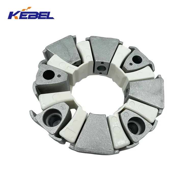 Professional manufacturer excavator hydraulic pump aluminum coupling assembly 110H excavator flexible rubber coupling