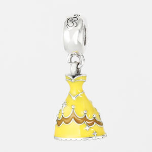 Style chaud princesse coupe diamant famille pendentif bricolage bracelet à breloques pour les femmes nouvel accessoire dans le commerce extérieur pierre principale Zircon - Product Image 2