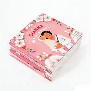 Impression personnalisée <span class=keywords><strong>de</strong></span> livres cartonnés pour enfants avec papier écologique, protection des coins arrondis, livre <span class=keywords><strong>de</strong></span> photos éducatif pour bébés, <span class=keywords><strong>cartes</strong></span> éducatives pour enfants - Product Image 5