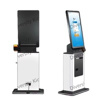 Logiciel intégré d'usine d'origine, API POS, SDK, lecteur de codes-barres, paiement en espèces et sans espèces, kiosque de commande automatique, Intel Core I3, écran LED