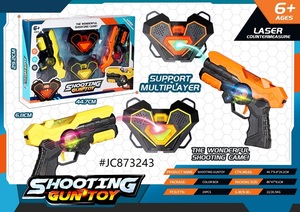 Juguetes de Amazons Laser TAG, proveedor de China, juegos láser, precio de fábrica, pistola láser, juego de pistola láser, incluye <span class=keywords><strong>2</strong></span> pistolas + <span class=keywords><strong>2</strong></span> chalecos - Product Image 2