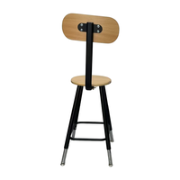 Tabouret de bar en bois, hauteur de bar et de comptoir