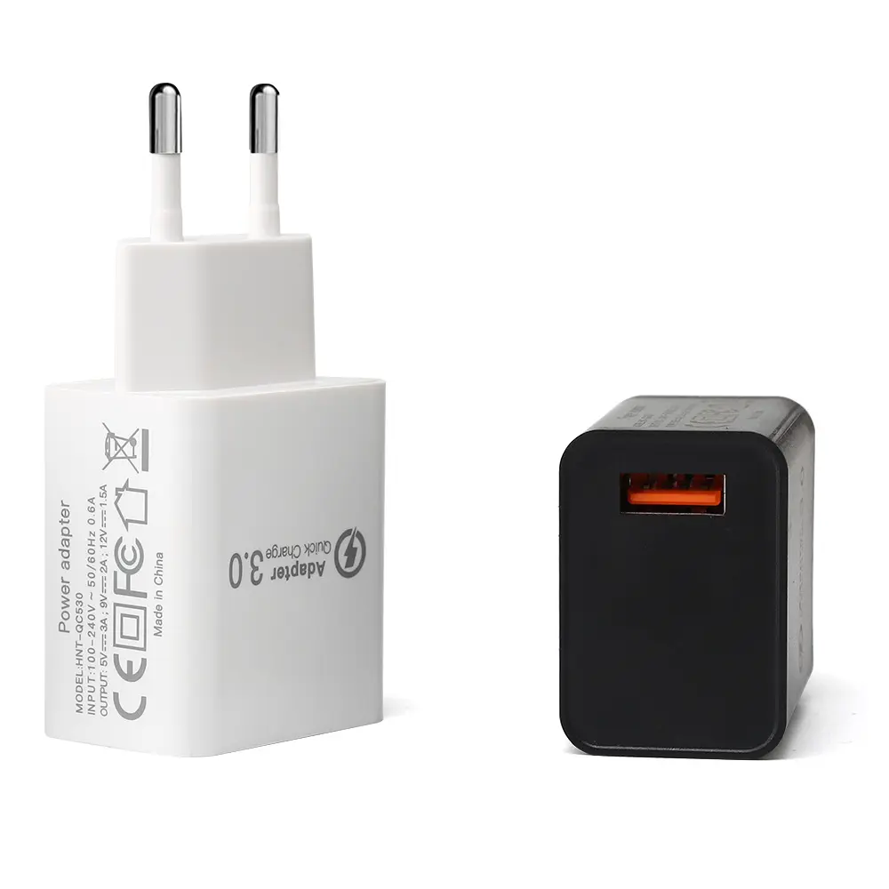 OEM Portable Quick Adapter Charger 18W Usb Qc3.0 Quick Charger For Apple Iphone 12 Charging