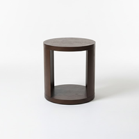 Table basse moderne en bois d'hévéa et MDF pour salon, mobilier de maison durable, vente en gros directe d'usine