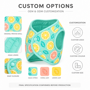 Cute Fruit Pattern <b>Dog</b> Vest Breathable Summer Pet <b>Clothes</b> for Small <b>Dogs</b> Leisure Style Textile Material Hand Wash - Product Image 2