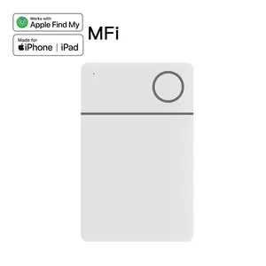 RSH iCard MFi 인증 얇은 추적 장치 스마트 태그 GPS 로케이터 여권 지갑 추적기 Apple 용 신용 카드 찾기