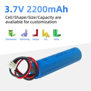 OEM 18650 3.7V 2200mAh リチウムイオン電池パック 充電式 2200mAh リチウムイオン電池 - Product Image 2