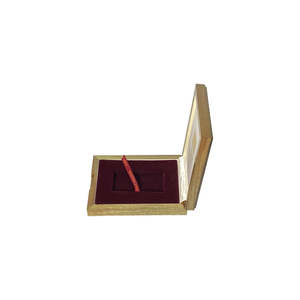 Caja de Madera Rectangular Moderna para Almacenamiento de Joyas, Barras de Oro y Plata Personalizadas, Reciclable - Product Image 2