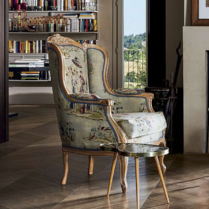 Luxe Classique Villa Salon <span class=keywords><strong>Louis</strong></span> <span class=keywords><strong>XV</strong></span> <span class=keywords><strong>Fauteuil</strong></span> En Bois Massif Bois Franc Artisan Sculpture Rococo Design Style - Product Image 6