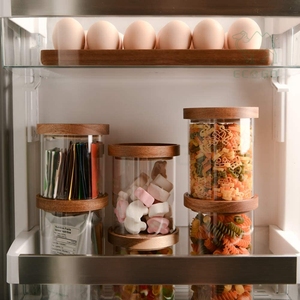 Latest Design Wood <b>Egg</b> Holder for Refrigerator <b>Storage</b> Display Rack <b>Egg</b> Tray Organizer Wood - Product Image 6