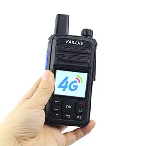 WCDMA GSM LTE Publick red teléfono móvil PTT Radio bidireccional práctico zello walkie talkie con tarjeta SIM 4G 3G 2G