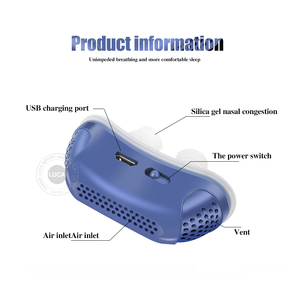 Neuer Typ Elektrisches USB-Lade-Anti-Schnarch-Gerät Elektrischer Silikon-Schnarch <span class=keywords><strong>stopper</strong></span> - Product Image 3