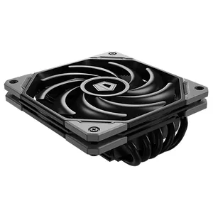 IS-50X V3 Low Profile CPU Radiator LGA1700 1200 115x AM5 AM4 Heatpipe Black 12cm Fan Cooling 56mm Height For A4 Case