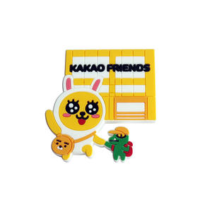 Série PVC de haute qualité promotionnelle Souvenir personnalisé aimant de réfrigérateur en caoutchouc 3D 2D souple Pvc aimants de réfrigérateur autocollant magnétique - Product Image 5