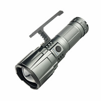Lampe torche haute intensité, batterie au lithium grande capacité, autonomie extra-longue, lampe torche rechargeable pour le camping, entièrement en alliage d'aluminium