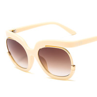 Lunettes de soleil de luxe pour femmes, lunettes de soleil tendance rétro, lunettes de soleil œil de chat pour femmes 2026