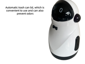 2026 New Home Indoor Automatic Intelligent Garbage <strong>Can</strong> with Lid and Wheel Vertical Garbage <strong>Can</strong> - Product Image 4