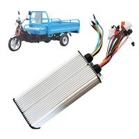 Kontroler Motor Listrik DC 24V-72V Harga Pabrik, Kontroler Motor Brushless DC untuk Sepeda Motor, Tricycle Flatbed 2-Speed Brushless