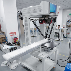 หุ่นยนต์ขนานน้ำหนักเบา FDR พร้อม PLC สำหรับสายการประกอบ สายพานลำเลียง จับยึดแบบไดนามิก วางวัสดุขนาดเล็กอย่างมีประสิทธิภาพ กำลังไฟ 3 กิโลวัตต์ - Product Image 2