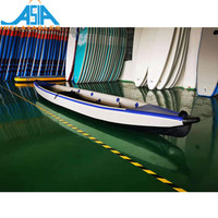 Ensemble de Kayak gonflable pour adultes, bateau de pêche, dérive, plongée sous-marine, avec pompe à Air, pour 2 passager