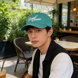 Gorra <span class=keywords><strong>de</strong></span> Béisbol Bordada Royal Sunn <span class=keywords><strong>de</strong></span> Lujo en Color Verde Azulado, Gorra <span class=keywords><strong>de</strong></span> Béisbol Unisex Esencial para el Verano - Product Image 4