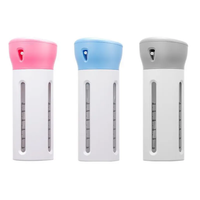 Vente en gros de voyage Lotion 4 en 1 vide 30ml * 4 bouteilles d'émulsion de voyage ensemble crème cosmétique paquet bouteille en plastique