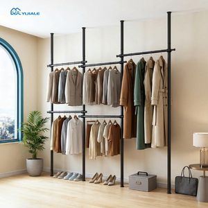 Organizzatore per Cabina Armadio YIJIALE con Asta Estensibile e Base in Gomma Antiscivolo, Brevettato e Molto Venduto - Product Image 1
