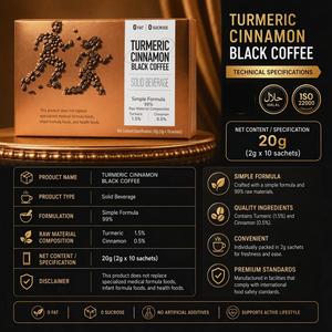 <span class=keywords><strong>La</strong></span> Bebida <span class=keywords><strong>Antiinflamatoria</strong></span> Matutina: Café Negro Arábica Premium con Curcumina y Canela de Ceilán para <span class=keywords><strong>la</strong></span> Recuperación de Articulaciones y Cuerpo - Product Image 5