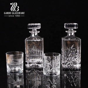 Service de carafe en cristal avec verre, ensemble de 7 pièces, bouteilles de vin et tasses de <span class=keywords><strong>whisky</strong></span> - Product Image 3
