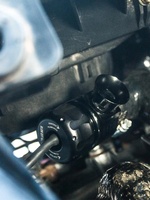 Turbo Diver ter Dump Blow Off Ventil Doppel anschluss mit Hupe für VW MK4 Golf Polo GTI 1.8T Saab Turbo PQY5744BK