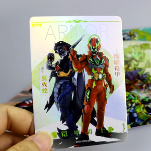 การ์ดเกมแลกด้วยเลเซอร์สีทองพร้อมโลโก้โฮโลแกรมตกแต่งด้วยกระดาษเคลือบเกราะเป็นมิตรกับสิ่งแวดล้อมปรับแต่งได้ตามต้องการจากโรงงาน - Product Image 6