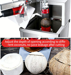 เครื่องตัดมะพร้าวแบบเร็ว Coconut Magic พร้อมเครื่องตัดเปลือกมะพร้าว ผู้จำหน่ายเครื่องตัดมะพร้าวที่ทรงพลัง - Product Image 4