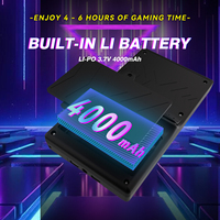 Consola de Juegos Retro XF40V, Pantalla IPS de 4 Pulgadas 720x720, Linux RK3326 Quad-core de 64 bits, 64GB, 4000mAh, WiFi, TF, RGB, 10000 Juegos