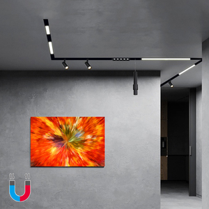 Trần từ tính nhúng hệ thống treo LED nam châm gắn ánh sáng theo dõi CE ROHS - Product Image 3