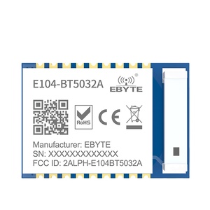 โมดูลไร้สาย Ebyte ODM E104-BT5032A CE FCC RoHS nordic nRF52832 พร้อมแท็ก rf รองรับ ble 4.0 4.2 5.0 บีคอน ibeacon บลูทูธ ble - Product Image 1