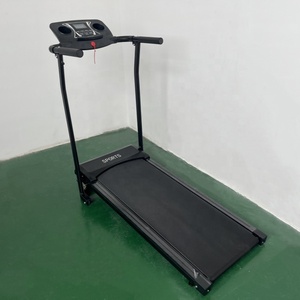 Nouveau Home Gym équipement de Fitness intérieur pliable électrique Machine de course petit moteur marche/tapis roulant inclinaison <span class=keywords><strong>Max</strong></span> utilisateur poids 100kg - Product Image 4