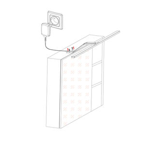 Pas cher Offre Spéciale Top Qualité Vanité Simple <span class=keywords><strong>De</strong></span> Capteur <span class=keywords><strong>de</strong></span> <span class=keywords><strong>Salle</strong></span> <span class=keywords><strong>De</strong></span> Bains <span class=keywords><strong>de</strong></span> Bâti <span class=keywords><strong>de</strong></span> Mur <span class=keywords><strong>de</strong></span> Lumière <span class=keywords><strong>De</strong></span> <span class=keywords><strong>Miroir</strong></span> Intelligent <span class=keywords><strong>Lampe</strong></span> - Product Image 6