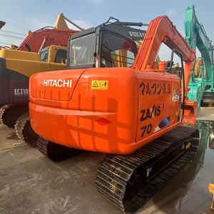 รถขุดขนาดเล็กฮิตาชิ ZX70 จากญี่ปุ่น 7 ตัน แบบตีนตะขาบ พร้อมเครื่องยนต์ มอเตอร์เกียร์ สำหรับใช้งานในฟาร์มและป่าไม้ ได้รับการรับรองมาตรฐาน EPA - Product Image 6