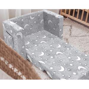 Kingworth Sofá Convertible 2 en 1 Sofá para Niños que Brilla EN LA Oscuridad Sillas para Niños Pequeños Sofá para Sala de Juegos - Product Image 5