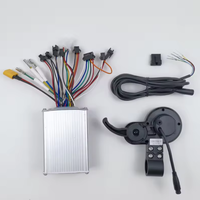 Kit de Contrôleur pour Trottinette Électrique 48V 20Ah avec Affichage TF-100 6 Broches, Carte Mère et Accessoires de Câblage Principal