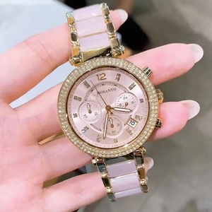<span class=keywords><strong>Montre</strong></span>-bracelet à quartz pour <span class=keywords><strong>femme</strong></span> en acier inoxydable, <span class=keywords><strong>étanche</strong></span>, couleur or rose, de marque de mode, vente en gros - Product Image 5