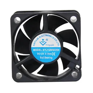 Ventilador de refrigeración de motor, máquina de soldadura de 12v y 24v, ventilador de CC con filtro, 50x50